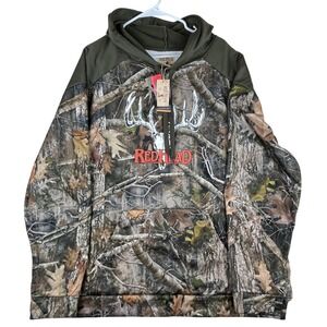 RedHead Hoodie Men 3XL TrueTimber Kanati Camo Deer Skull Performance Sweatshirt
